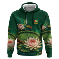 Custom Women’s Cricket Guyana Floral Series Hoodie Victoria Amazonica Giant Water Lily