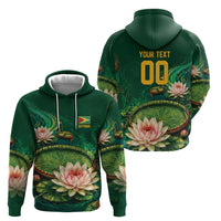 Custom Women’s Cricket Guyana Floral Series Hoodie Victoria Amazonica Giant Water Lily