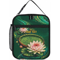 Custom Women’s Cricket Guyana Floral Series Lunch Bag Victoria Amazonica Giant Water Lily