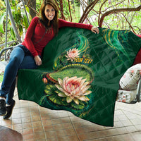 Custom Women’s Cricket Guyana Floral Series Quilt Victoria Amazonica Giant Water Lily