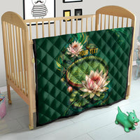 Custom Women’s Cricket Guyana Floral Series Quilt Victoria Amazonica Giant Water Lily