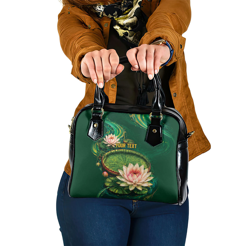 Custom Women’s Cricket Guyana Floral Series Shoulder Handbag Victoria Amazonica Giant Water Lily