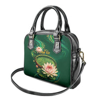 Custom Women’s Cricket Guyana Floral Series Shoulder Handbag Victoria Amazonica Giant Water Lily