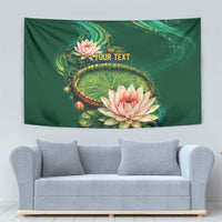 Custom Women’s Cricket Guyana Floral Series Tapestry Victoria Amazonica Giant Water Lily