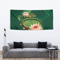 Custom Women’s Cricket Guyana Floral Series Tapestry Victoria Amazonica Giant Water Lily