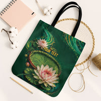 Custom Women’s Cricket Guyana Floral Series Tote Bag Victoria Amazonica Giant Water Lily