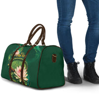 Custom Women’s Cricket Guyana Floral Series Travel Bag Victoria Amazonica Giant Water Lily
