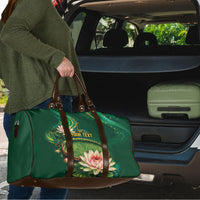 Custom Women’s Cricket Guyana Floral Series Travel Bag Victoria Amazonica Giant Water Lily