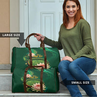 Custom Women’s Cricket Guyana Floral Series Travel Bag Victoria Amazonica Giant Water Lily