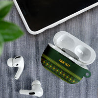 Custom Women’s Cricket Guyana Floral Series AirPods Case Rainforest Floral Geometry Motif