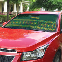 Custom Women’s Cricket Guyana Floral Series Auto Sun Shade Rainforest Floral Geometry Motif
