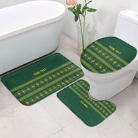 Custom Women’s Cricket Guyana Floral Series Bathroom Set Rainforest Floral Geometry Motif