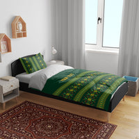 Custom Women’s Cricket Guyana Floral Series Bedding Set Rainforest Floral Geometry Motif