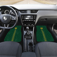 Custom Women’s Cricket Guyana Floral Series Car Mats Rainforest Floral Geometry Motif