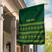 Custom Women’s Cricket Guyana Floral Series Garden Flag Rainforest Floral Geometry Motif