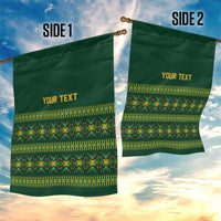 Custom Women’s Cricket Guyana Floral Series Garden Flag Rainforest Floral Geometry Motif