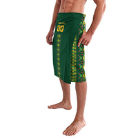 Custom Women’s Cricket Guyana Floral Series Lavalava Rainforest Floral Geometry Motif