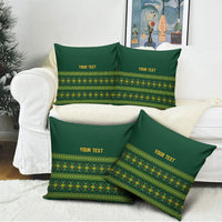 Custom Women’s Cricket Guyana Floral Series Pillow Cover Rainforest Floral Geometry Motif