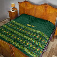 Custom Women’s Cricket Guyana Floral Series Quilt Rainforest Floral Geometry Motif