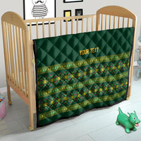 Custom Women’s Cricket Guyana Floral Series Quilt Rainforest Floral Geometry Motif