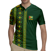 Custom Women’s Cricket Guyana Floral Series Rugby Jersey Rainforest Floral Geometry Motif