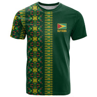 Custom Women’s Cricket Guyana Floral Series T Shirt Rainforest Floral Geometry Motif