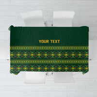 Custom Women’s Cricket Guyana Floral Series Tablecloth Rainforest Floral Geometry Motif