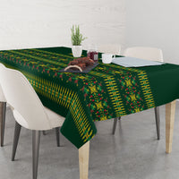 Custom Women’s Cricket Guyana Floral Series Tablecloth Rainforest Floral Geometry Motif