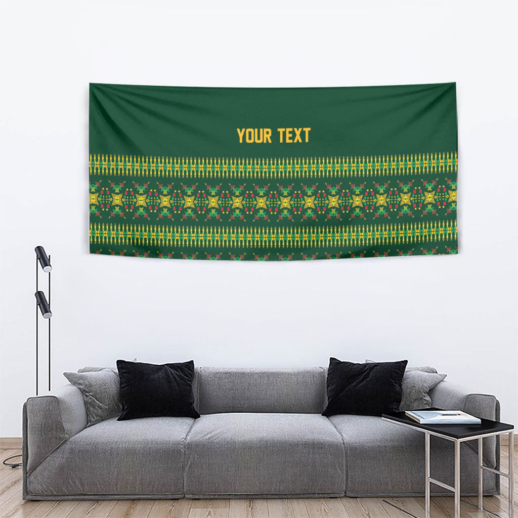 Custom Women’s Cricket Guyana Floral Series Tapestry Rainforest Floral Geometry Motif