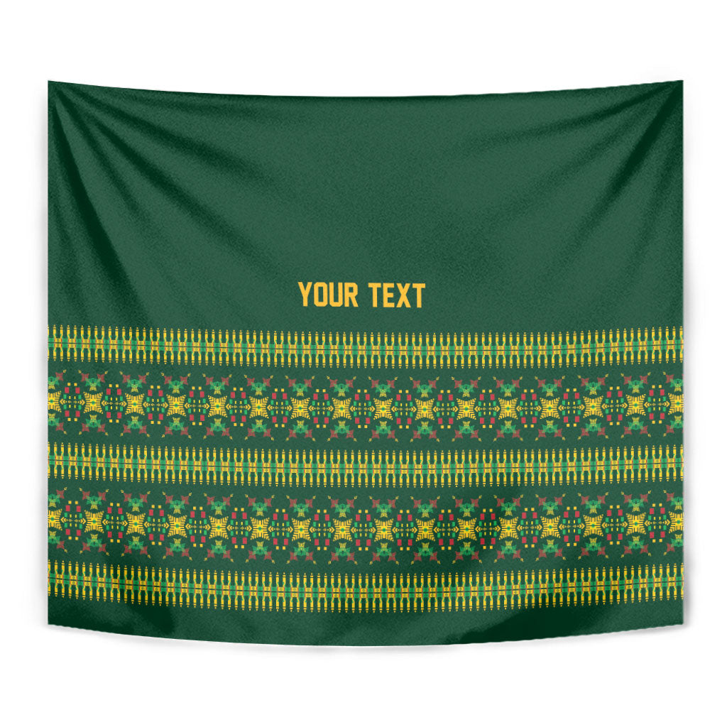 Custom Women’s Cricket Guyana Floral Series Tapestry Rainforest Floral Geometry Motif