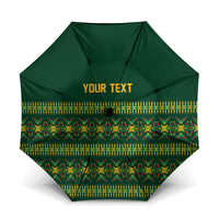 Custom Women’s Cricket Guyana Floral Series Umbrella Rainforest Floral Geometry Motif