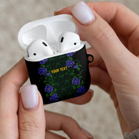 Custom Women’s Cricket Jamaica Floral Series AirPods Case Lignum Vitae Hummingbirds Geometric Ethnic