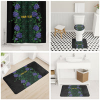 Custom Women’s Cricket Jamaica Floral Series Bathroom Set Lignum Vitae Hummingbirds Geometric Ethnic