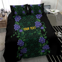 Custom Women’s Cricket Jamaica Floral Series Bedding Set Lignum Vitae Hummingbirds Geometric Ethnic