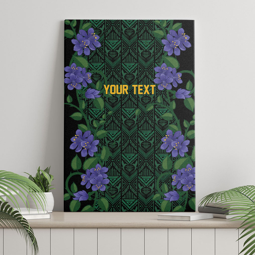 Custom Women’s Cricket Jamaica Floral Series Canvas Wall Art Lignum Vitae Hummingbirds Geometric Ethnic