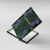 Custom Women’s Cricket Jamaica Floral Series Canvas Wall Art Lignum Vitae Hummingbirds Geometric Ethnic