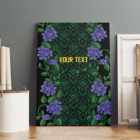 Custom Women’s Cricket Jamaica Floral Series Canvas Wall Art Lignum Vitae Hummingbirds Geometric Ethnic