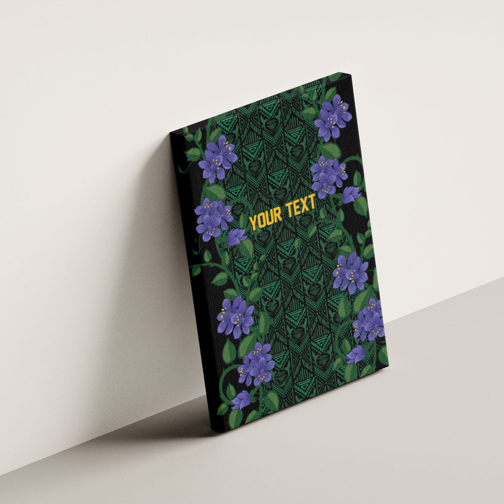 Custom Women’s Cricket Jamaica Floral Series Canvas Wall Art Lignum Vitae Hummingbirds Geometric Ethnic