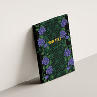 Custom Women’s Cricket Jamaica Floral Series Canvas Wall Art Lignum Vitae Hummingbirds Geometric Ethnic