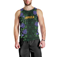 Custom Women’s Cricket Jamaica Floral Series Men Tank Top Lignum Vitae Hummingbirds Geometric Ethnic