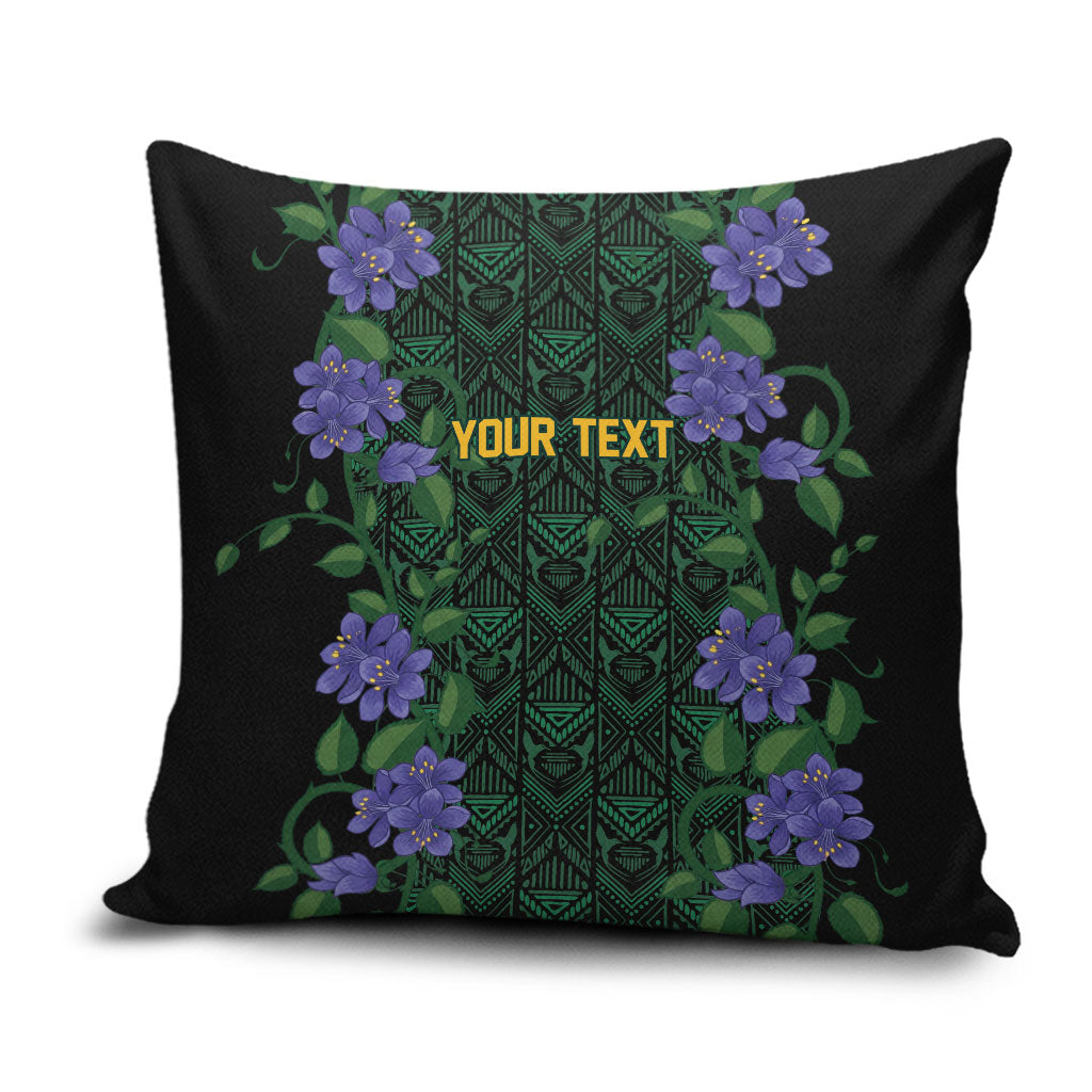 Custom Women’s Cricket Jamaica Floral Series Pillow Cover Lignum Vitae Hummingbirds Geometric Ethnic