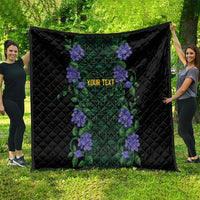 Custom Women’s Cricket Jamaica Floral Series Quilt Lignum Vitae Hummingbirds Geometric Ethnic
