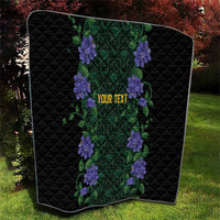 Custom Women’s Cricket Jamaica Floral Series Quilt Lignum Vitae Hummingbirds Geometric Ethnic