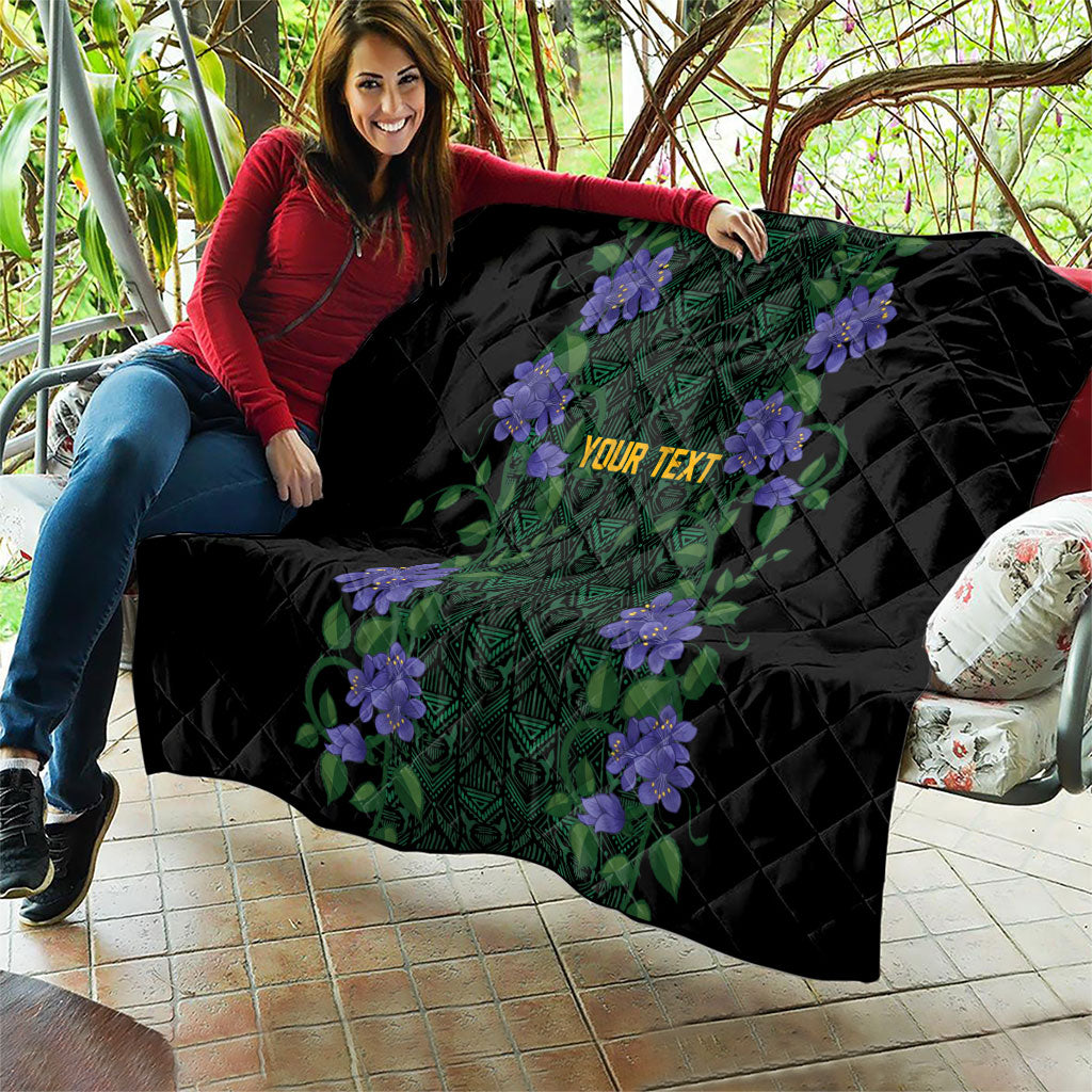 Custom Women’s Cricket Jamaica Floral Series Quilt Lignum Vitae Hummingbirds Geometric Ethnic