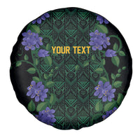 Custom Women’s Cricket Jamaica Floral Series Spare Tire Cover Lignum Vitae Hummingbirds Geometric Ethnic