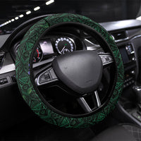 Women’s Cricket Jamaica Floral Series Steering Wheel Cover Lignum Vitae Hummingbirds Geometric Ethnic