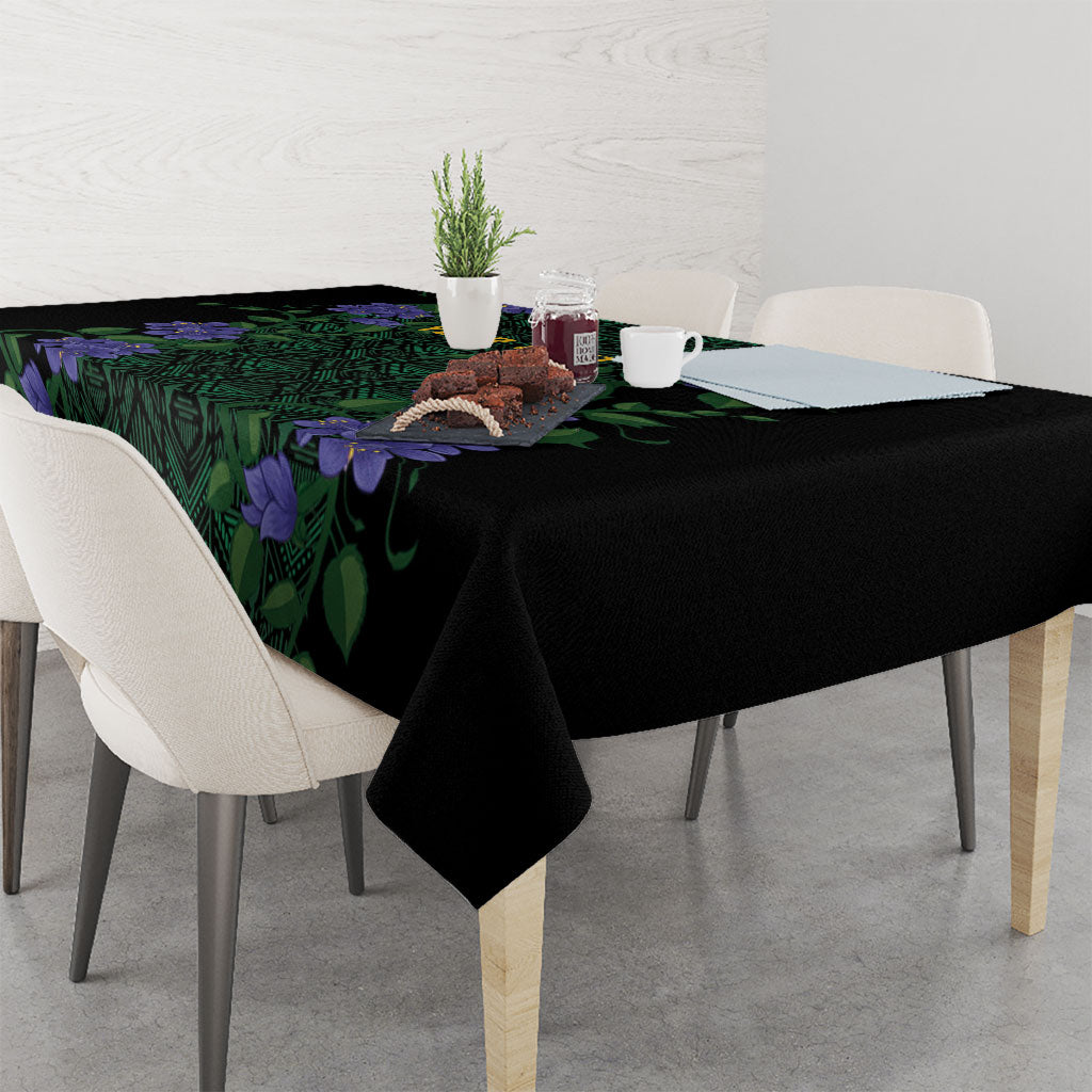 Custom Women’s Cricket Jamaica Floral Series Tablecloth Lignum Vitae Hummingbirds Geometric Ethnic