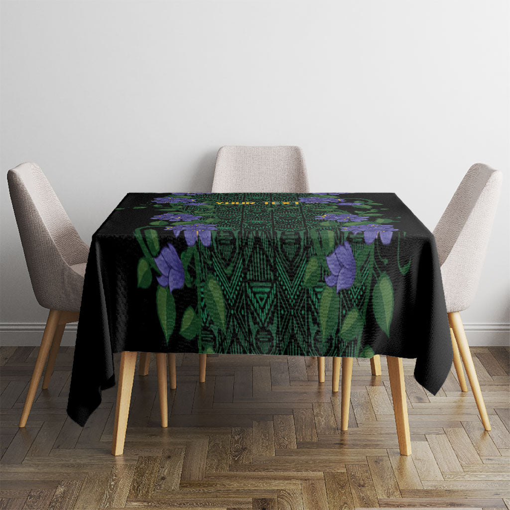 Custom Women’s Cricket Jamaica Floral Series Tablecloth Lignum Vitae Hummingbirds Geometric Ethnic