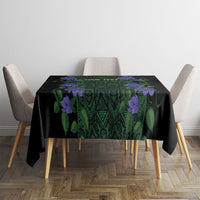 Custom Women’s Cricket Jamaica Floral Series Tablecloth Lignum Vitae Hummingbirds Geometric Ethnic