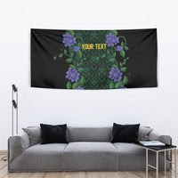 Custom Women’s Cricket Jamaica Floral Series Tapestry Lignum Vitae Hummingbirds Geometric Ethnic